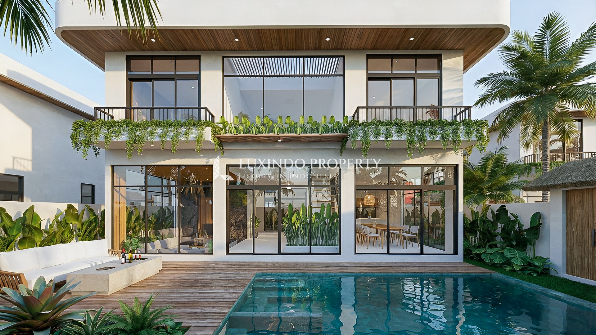 TANGKUBAN - STYLISH TWO-STOREY VILLAS IN BALI'S RAPIDLY GROWING PADANG SAMBIAN (LHV893) 
